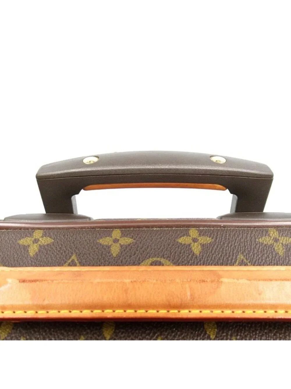 Louis Vuitton Pegase 45 Monogram Travel Bag Brown